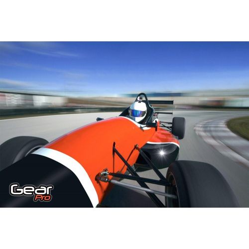 프로 PRO GEAR Gear Pro 360 Degree Sports Action Camera with LCD Screen, 1080p HD Panoramic Mini Camcorder Video Camera with Mount & Waterproof Case (Silver)