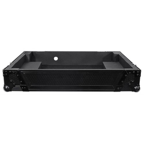 프로 Pro-X ProX XS-DJ808WBL Black Travel Flight Case w Wheels For Roland DJ-808 Controller