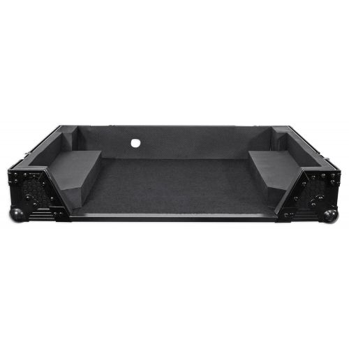 프로 Pro-X ProX XS-DJ808WBL Black Travel Flight Case w Wheels For Roland DJ-808 Controller