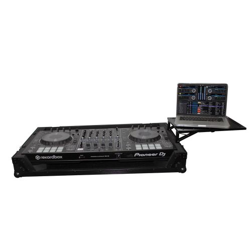 프로 PRO ProX XS-DDJSZWBL MK2 Flight Case wWheels+Shelf 4 Pioneer DDJ-SZ2 DJ Controller