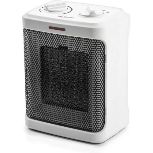 프로 Pro Breeze Space Heaters Black & White ? 1500W Electric Heaters with 3 Operating Modes and Adjustable Thermostat - Room Heaters for Bedroom, Home, Office and Under Desk