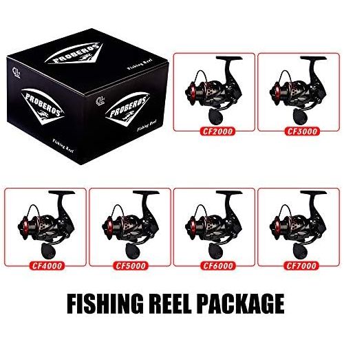  [아마존베스트]PROBEROS Fishing Reel Spinning Aluminium Spinning Reels for Salt Water Fresh Water Fishing