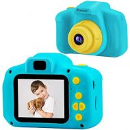 [아마존베스트]Prograce Kids Camera Children Digital Cameras for Boys Birthday Toy Gifts 4-12 Year Old Kid Action Camera Toddler Video Recorder 1080P IPS 2 Inch
