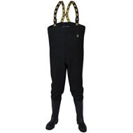 [아마존베스트]PROS/Lucky Ducky Waders Standard Black Fishing Trousers Pond Trousers Flood Trousers