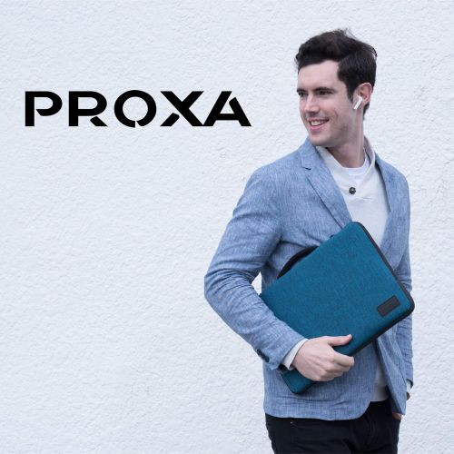  PROXA Laptop Sleeve Bag Briefcase Cover for 16 MacBook & 14 MacBook Pro A2442 M1 2021 / 16” Laptop ASUS ROG, Razer Blade, MSi Stealth - Ultra Slim with Dual Layer Carrying Case -Je