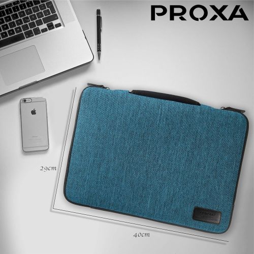  PROXA Laptop Sleeve Bag Briefcase Cover for 16 MacBook & 14 MacBook Pro A2442 M1 2021 / 16” Laptop ASUS ROG, Razer Blade, MSi Stealth - Ultra Slim with Dual Layer Carrying Case -Je