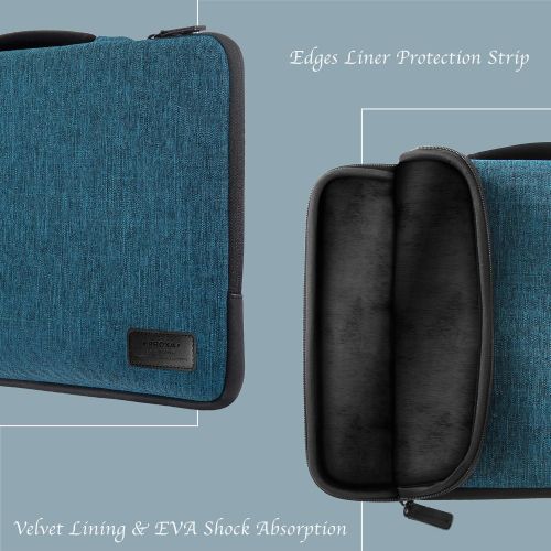  PROXA Laptop Sleeve Bag Briefcase Cover for 16 MacBook & 14 MacBook Pro A2442 M1 2021 / 16” Laptop ASUS ROG, Razer Blade, MSi Stealth - Ultra Slim with Dual Layer Carrying Case -Je