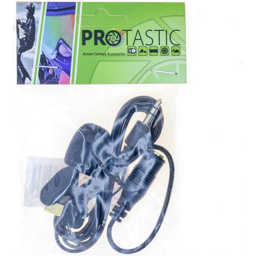  PROtastic 3.5Mm Microphone Cable & Clip Mic for Gopro Hero 3 & Hero 3+ Plus & Hero 4 & Drift Ghost X Cameras