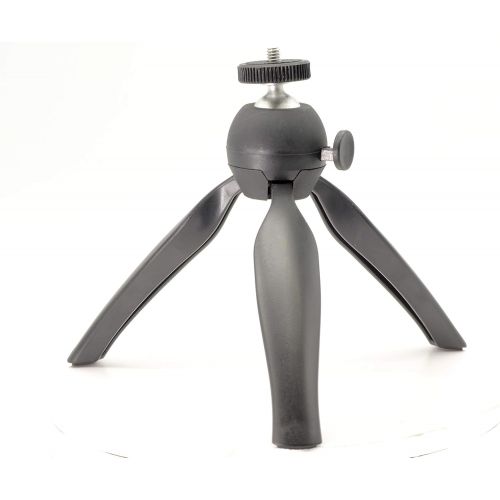  PROtastic Mini Tripod with Folding Legs and Ball Head - Compatible with Gopro/Xiaomi/Sjcam Action Cameras + Phones + Compact and DSLR Cameras - Great for Panoramic Photos