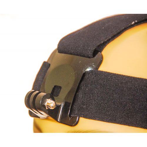  PROtastic Adjustable Head Mount Strap for Gopro/Sjcam Action Cameras: Skiing, Surfing, Cycling