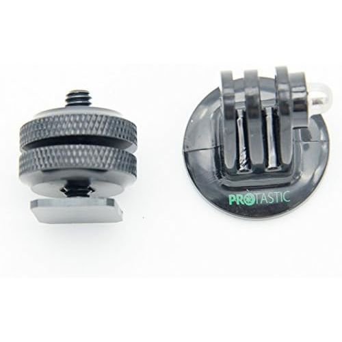  PROtastic Hot Shoe 1/4 Male Screw & Gopro Compatible Mount Adapter : Mount Accessories and Action Cameras On Your DSLR!