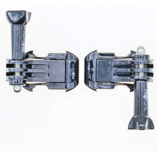  PROtastic 2X Quick Release Buckle & Thumb Screw for Gopro Hero/Sjcam Action Cameras (Cycling, Climbing Helmets Etc)