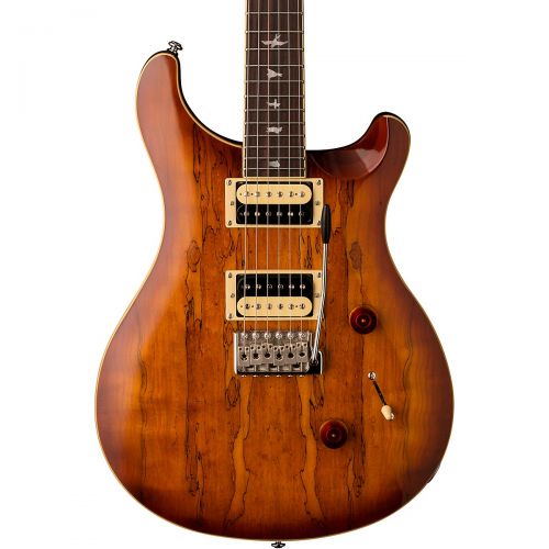  PRS},description:Sporting a stunning spalted maple veneer over the classic maple topmahogany body combination, this SE Custom 24 brings a new look to a classic PRS design. The ton