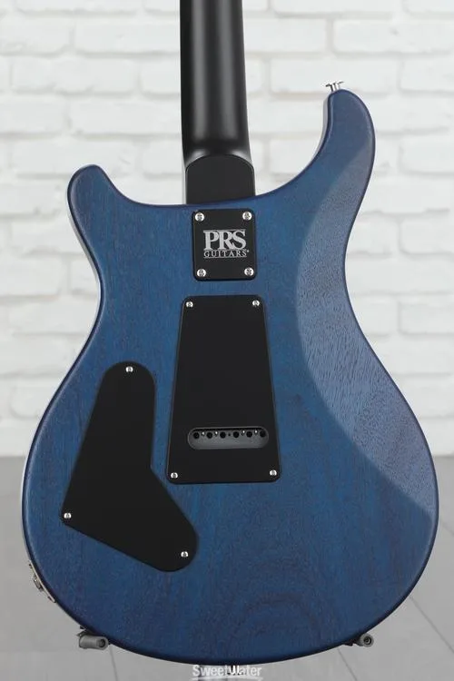  PRS Limited-edition CE 24 Electric Guitar - Nitro Satin Faded Grey Black Blue Burst