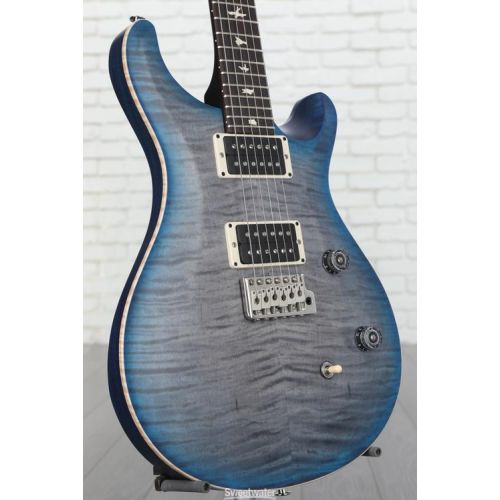  PRS Limited-edition CE 24 Electric Guitar - Nitro Satin Faded Grey Black Blue Burst