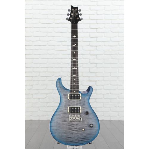  PRS Limited-edition CE 24 Electric Guitar - Nitro Satin Faded Grey Black Blue Burst