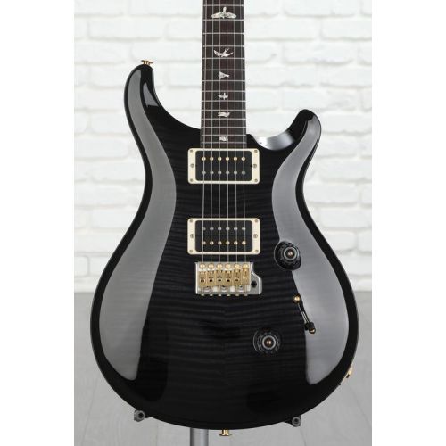  PRS Custom 24 Electric Guitar - Gray Black Wrap, 10-Top