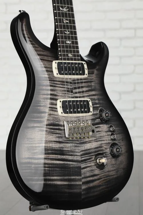  PRS Custom 24-08 Electric Guitar - Charcoal Smokewrap Burst