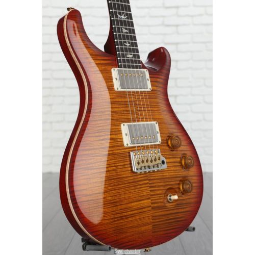  PRS DGT Electric Guitar with Bird Inlays - Dark Cherry Burst 10-Top Demo