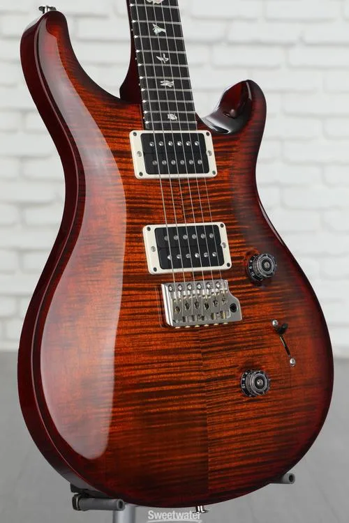  PRS Custom 24 Electric Guitar - Dark Cherry Wrap Burst