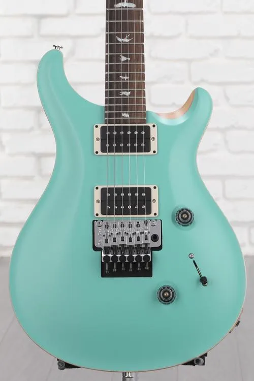 PRS Wood Library Custom 24 Floyd - Satin Seafoam Green