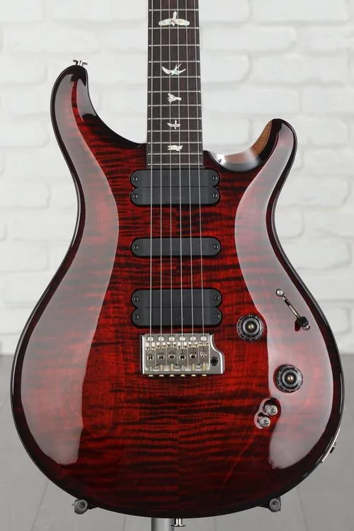 PRS 509 Electric Guitar - Fire Red Wrap Burst/Natural Back