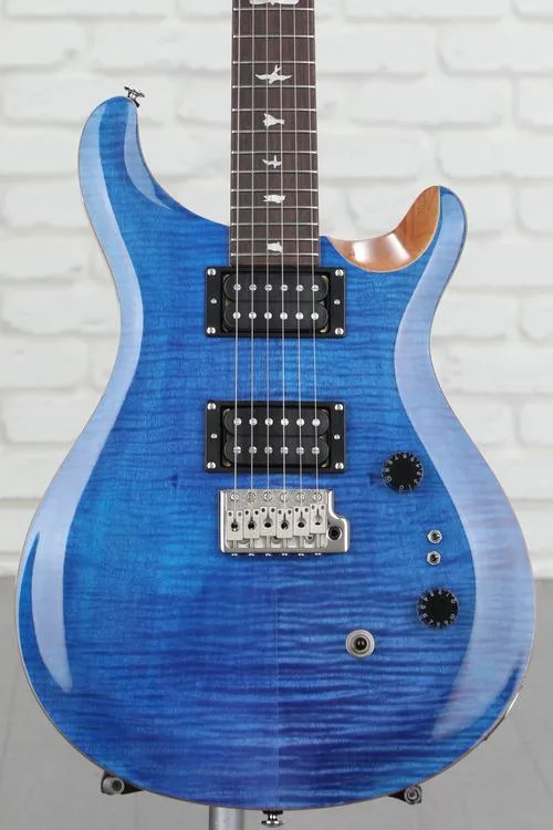 PRS SE Custom 24-08 Electric Guitar - Faded Blue Demo