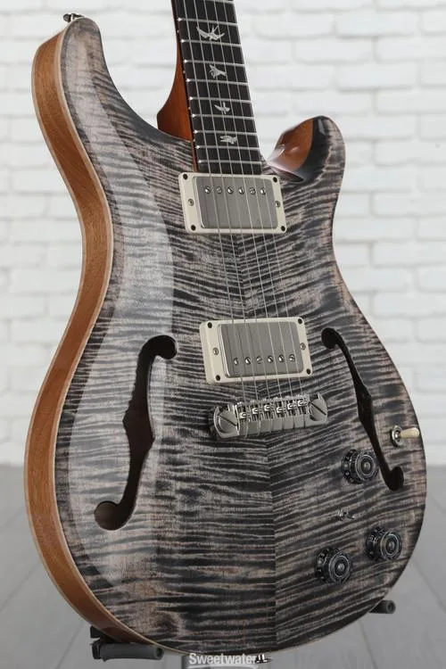  PRS Hollowbody II Piezo Electric Guitar - Charcoal