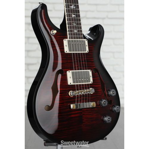  PRS McCarty 594 Hollowbody II Electric Guitar - Fire Red Smokewrap Burst