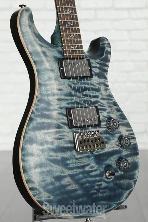  PRS Wood Library DGT Electric Guitar - Faded Whale Blue with Charcoal Back