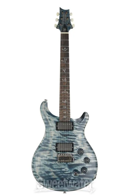  PRS Wood Library DGT Electric Guitar - Faded Whale Blue with Charcoal Back