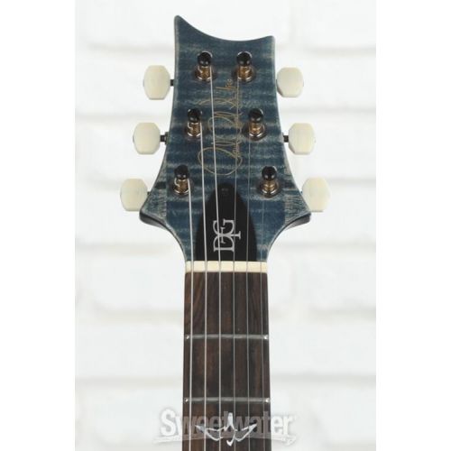  PRS Wood Library DGT Electric Guitar - Faded Whale Blue with Charcoal Back