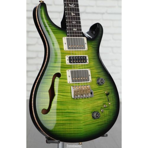  PRS Special Semi-Hollow 10-Top Electric Guitar - Eriza Verde Smokeburst