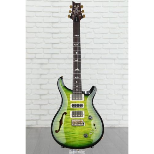  PRS Special Semi-Hollow 10-Top Electric Guitar - Eriza Verde Smokeburst