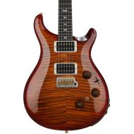 PRS Custom 24 Piezo Electric Guitar - Dark Cherry Sunburst, 10-Top