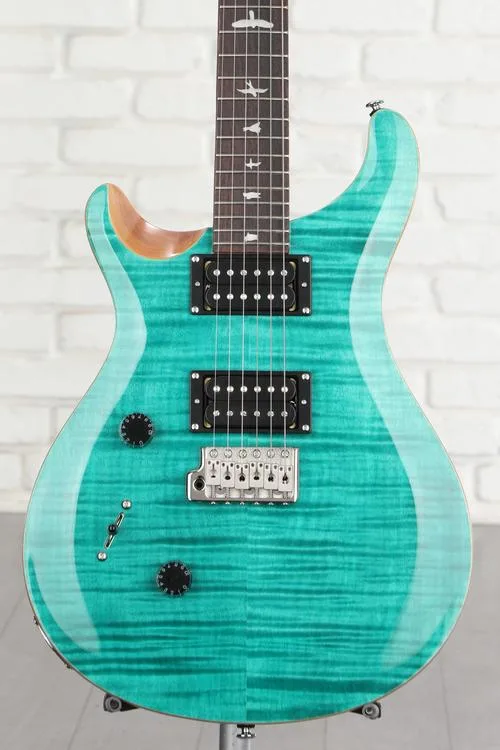 PRS SE Custom 24 Left-handed Electric Guitar - Turquoise