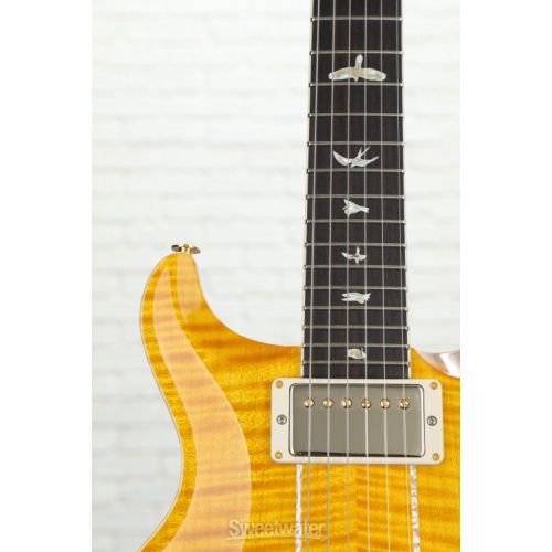  PRS Santana Retro Electric Guitar - Santana Yellow 10-Top