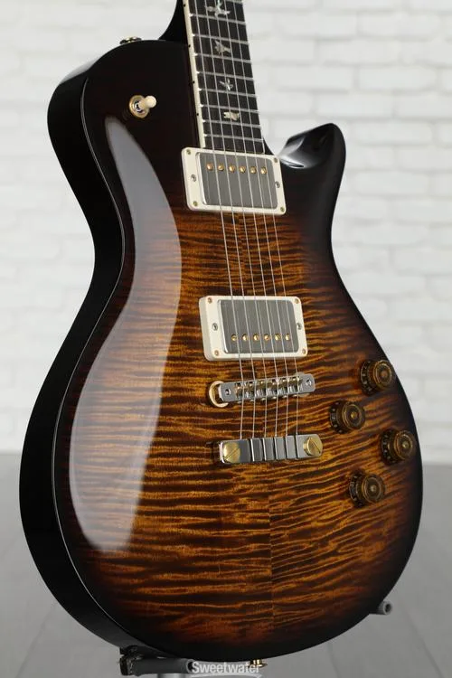  PRS McCarty Singlecut 594 Electric Guitar - Black Gold Burst, 10-Top