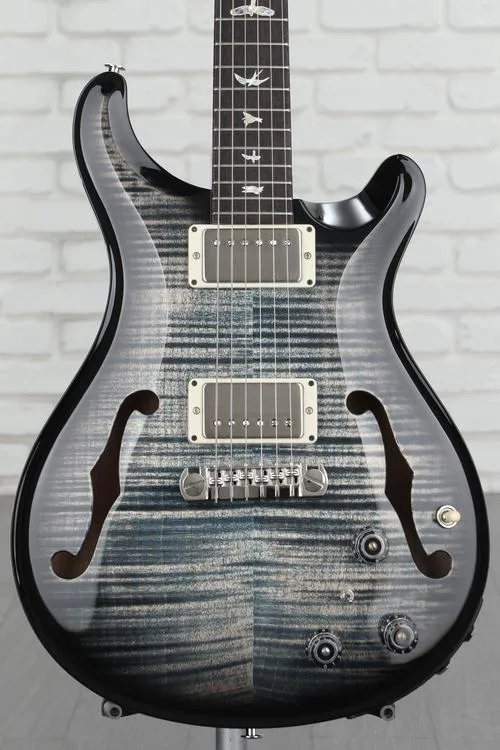 PRS Hollowbody II Piezo Electric Guitar - Faded Blue Jean Smokewrap Burst