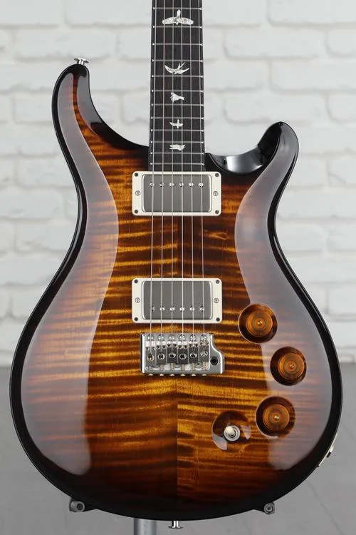 PRS DGT Electric Guitar with Bird Inlays - Black Gold Burst