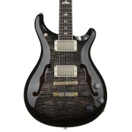 PRS McCarty 594 Hollowbody II Electric Guitar - Charcoal Burst 10-Top