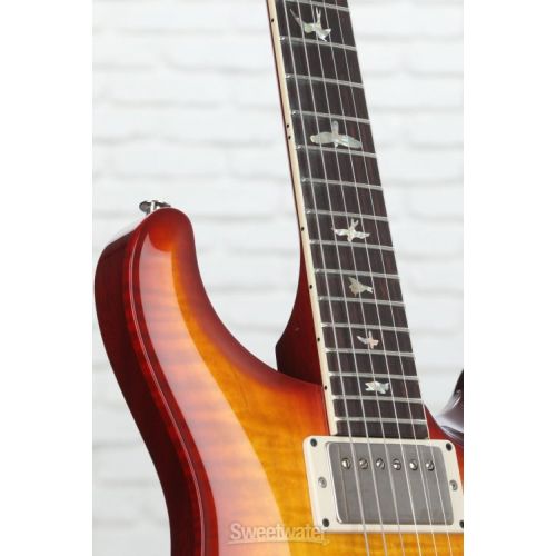  PRS McCarty Electric Guitar - Tobacco Wrap Burst, Natural Back