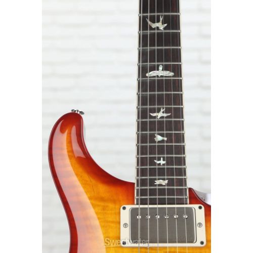  PRS McCarty Electric Guitar - Tobacco Wrap Burst, Natural Back