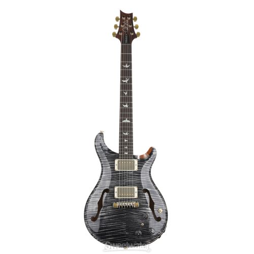  PRS Hollowbody II Piezo Electric Guitar - Charcoal 10-Top