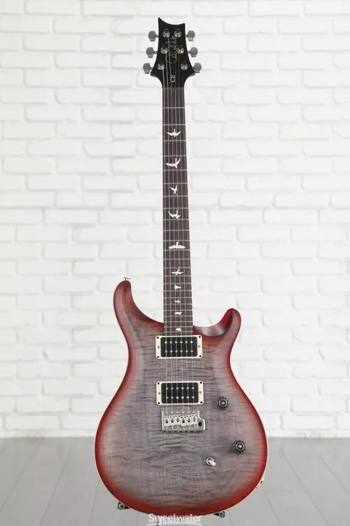  PRS Limited-edition CE 24 Electric Guitar - Nitro Satin Faded Grey Black Cherry Burst