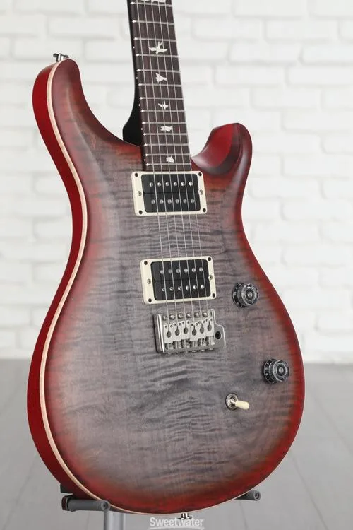  PRS Limited-edition CE 24 Electric Guitar - Nitro Satin Faded Grey Black Cherry Burst