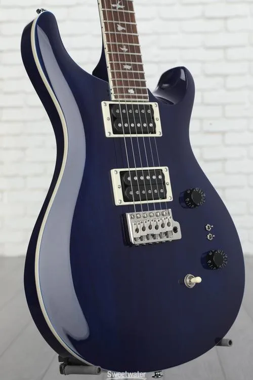  PRS SE Standard 24-08 Electric Guitar - Translucent Blue Demo