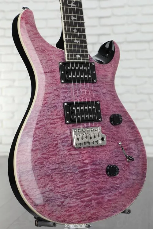  PRS SE Custom 24 Electric Guitar - Quilted Violet