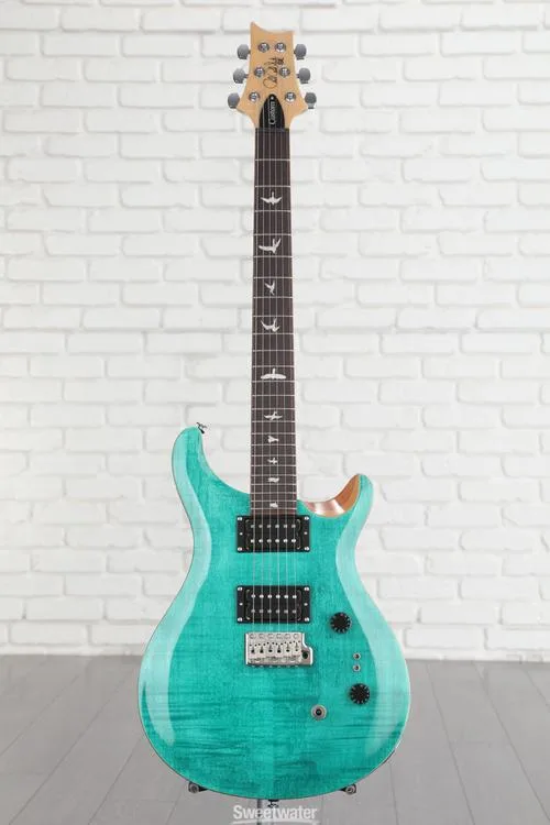  PRS SE Custom 24-08 Electric Guitar - Turquoise