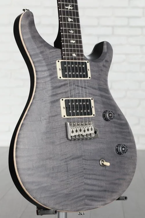 PRS Limited-edition CE 24 Electric Guitar - Nitro Satin Faded Grey Black